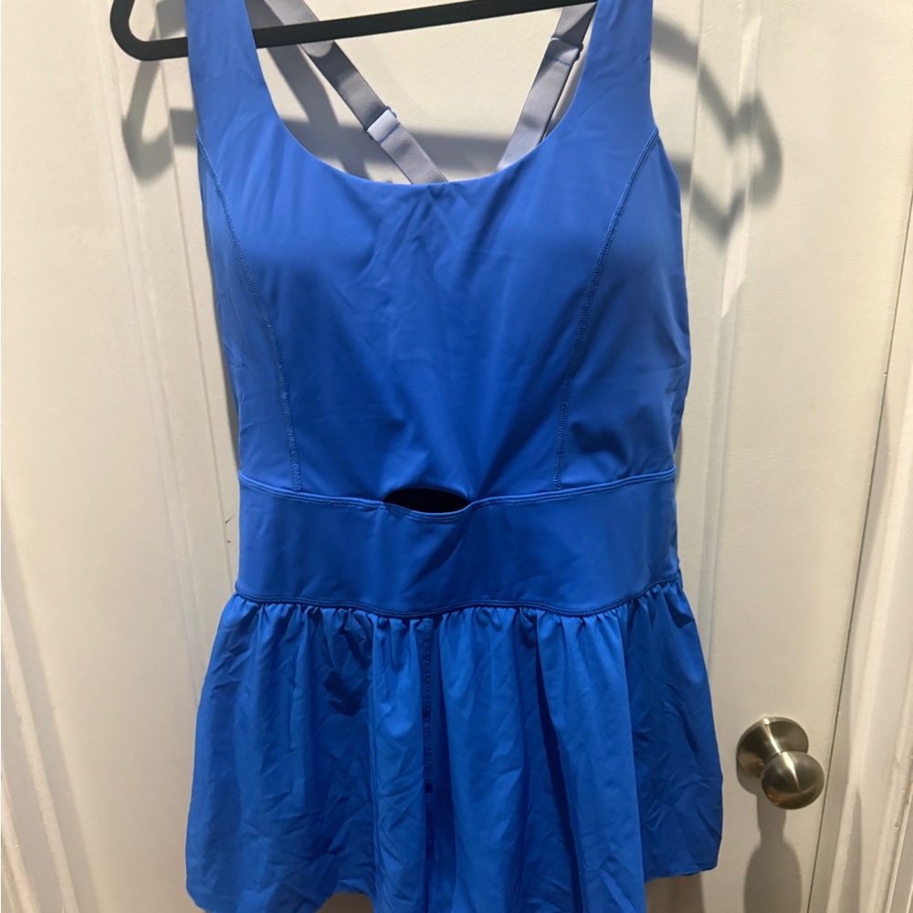 Amazon Women's Blue Athletic Set